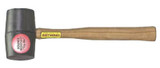 31101 12-OZ. DEADHEAD RUBBER MALLET W/WOOD HAND