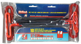 3/32" - 3/8" T-HANDLE HEX KIT W/POUCH 10