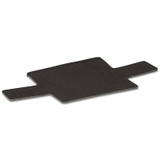 TERRY CLOTH SWEATBAND W/VELCRO FRONT & BACK
