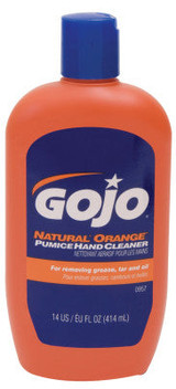 14-OZ NATURAL ORANGE W/PUMICE LOTION HAND CLEANE