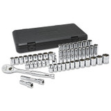 SET SKT SAE/MET 1/2DR 6PT 49PC