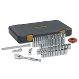 SET SOCKET STD/DP 1/2DR6PT 49PC SAE/MET