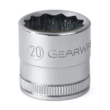 1/2" DRIVE 12 POINT STANDARD METRIC SOCKET 27MM