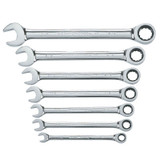 7 PC SAE RATCHETING WRENCH SET