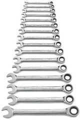 16PC METRIC MASTER RATCHETING WR SET