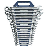 16PC REVERSIBLE COMB RATCHETING MET NON CAPSTOP