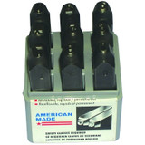 1/4" ROUND FACE STEEL NUMBER SET