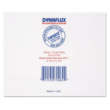 4 1/2 X 5 1/4 TUFCOTE HARD COATED SAFETY LENS