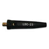 LDC-25 MALE CONNECTOR -BLACK