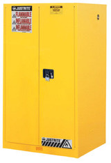60 GALLON CABINET MANUALDOOR YELLOW