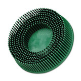 BRISTLE DISC RD-ZB 50 TRGRN 3INX5/8IN TAPERED