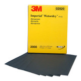 3M WETORDRY SHEET 401Q 5-1/2X9" 2000A WT PK/50SH