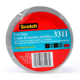 SCOTCH FOIL TAPE 3311 SHINY SILVER 2"X50 YDS