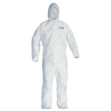 KLEENGUARD EXTRA 2X LARGE WHITE COVERALL ZIPPER