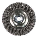 4" STANDARD TWIST KNOT WHEEL .014 CS WIRE