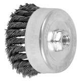4" KNOT CUP BRUSH .023CS WIRE 5/8-11