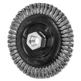 4-7/8" STRINGER BEAD KNOT WHEEL .020 SS WIRE 5/8