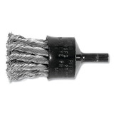 1" KNOT WIRE END BRUSH FLARED CUP .014 SS WIRE