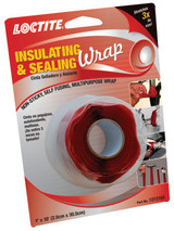 INSULATING & SEALING WRAP 1" X 10' RED