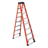 8' BRUTE 375 FIBERGLASSSTEP LADDER