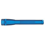 2 CELL AA MINI MAGLITELED W/HOLSTER-BLUE