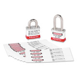 SAFETY SERIES PADLOCK I.D. LABELS (BAG/50)