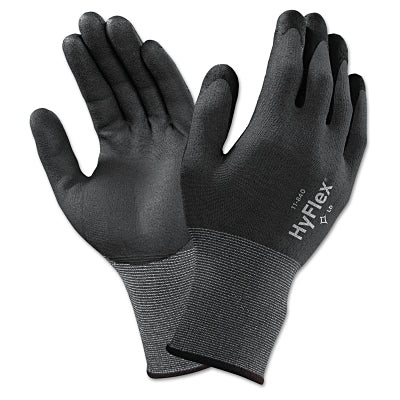 HYFLEX 11840 15G PUR/GYNYL/SPDX LNR BLK NIT 9