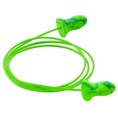 METEORS SMALL DISPOSABLEEARPLUGS CORDED- NRR 28