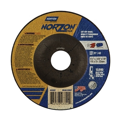 4-1/2"X.125X7/8" TAF LONG LIFE MINI-TYPE 2
