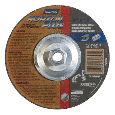 TYPE 27 7"X1/8"X5/8-11 NZ TAF LONG LIFE NOTCHE