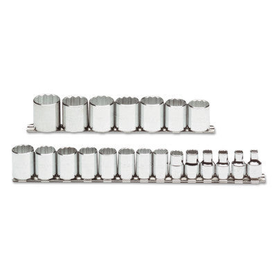 SET SKT 3/8 DR 21PC 12PT