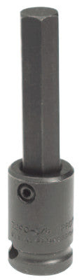SKT IMP HEX BIT 3/8 DR 1/8