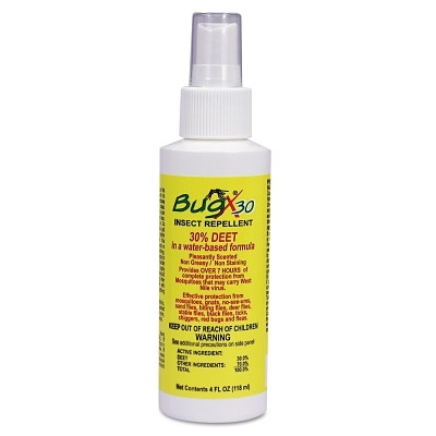 30% DEET  PUMP SPRAY BOTTLE 4OZ