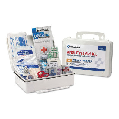 25 PERSON FIRST AID KIT ANSI A   PLASTIC CASE
