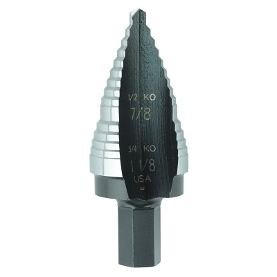 UNIBIT-9 7/8" AND 1-1/8"STEP DRILL