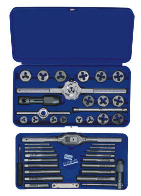 SET TAP&DIE 41PC METRICHANSON THREAD TAP