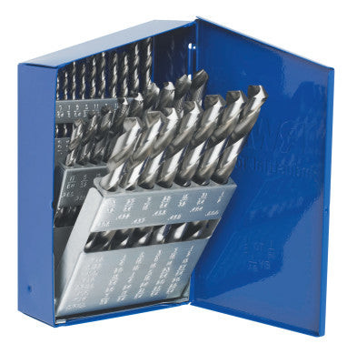 29 PC FRACTIONAL HSS DRILL SET