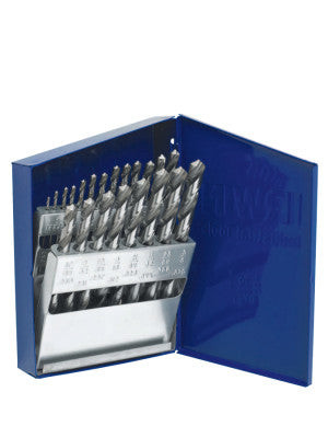 21PC. DRILL BIT SET METAL INDEX