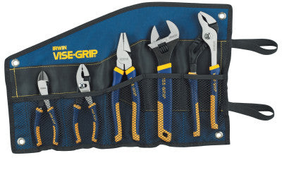 5 PIECE PRO PLIERS SET (6"-8"-10" )