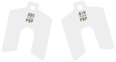 .125X2"X2" SLOTTED SHIM