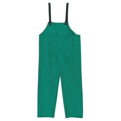 DOMINATOR .42MM PVC/NYLON BIB OVERALL NO FLY GRN