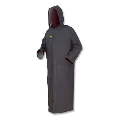 CLAS PLUS .35MM PVC/POLYFLM RESIS RIDERCOAT BLK