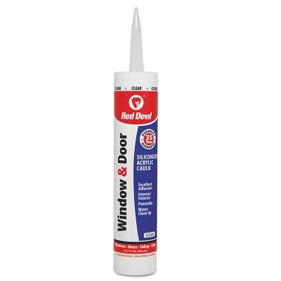 10.3FL OZ CLEAR CAULKSILICON ACR