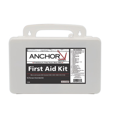 10 PERSON 2009 FIRST AIDKIT -PLASTIC