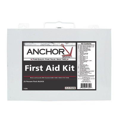 25 PERSON 2009 FIRST AIDKIT - METAL