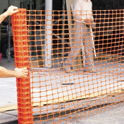 SAFETY ORANGE FENCE 4X100 ECONOMY