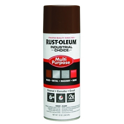 LEATHER BROWN IND. CHOICE PAINT 12OZ. FIL.WT