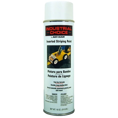 WHITE STRIPING SPRAY PAINT 18 OZ FL OZ