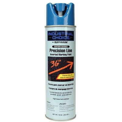 17-OZ. INDUSTRIAL CAUTION BLUE WATER BASED