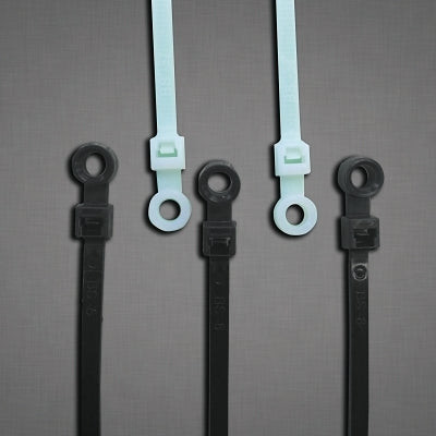7" 50LB NATURAL MOUNTINGHOLE CABLE TIES